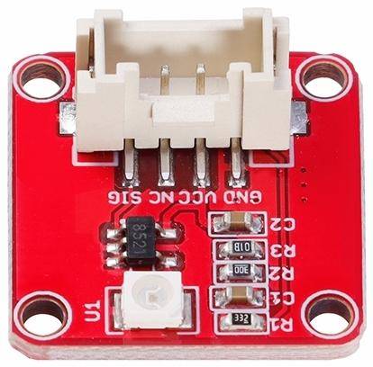 Elecrow Crowtail UV Sensor GUVA-S12SD, 200-370 nm, JST-PH 2.0 4-Pin, Ausgang 0-1V, 3,3-5V DC