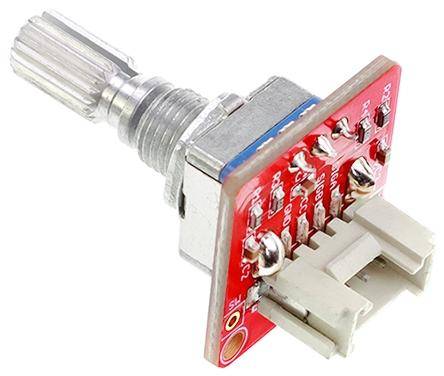 Elecrow Crowtail-Encoder 2.0, inkrementeller Drehgeber, 20 Impulse/Umdrehung, JST-PH 4-Pin, 5,0V