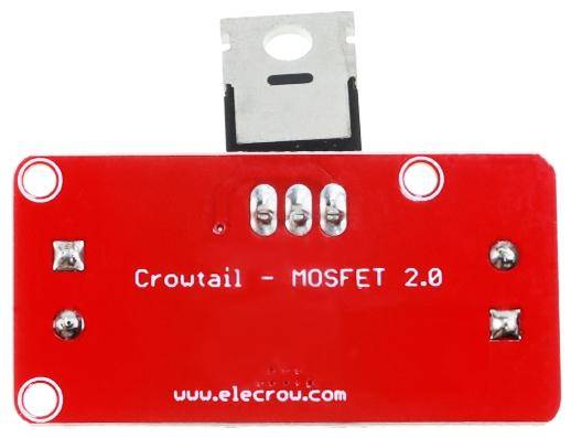 Elecrow Crowtail-MOSFET 2.0, Lüftersteuerung, Schaltspannung 5-50V DC, Steuerspannung 5V