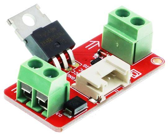 Elecrow Crowtail-MOSFET 2.0, Lüftersteuerung, Schaltspannung 5-50V DC, Steuerspannung 5V