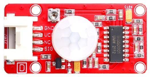 Elecrow Crowtail-PIR Motion Sensor 2.0, 120 Grad, 6m Reichweite, JST-PH 2.0 4-Pin, 3V-5V