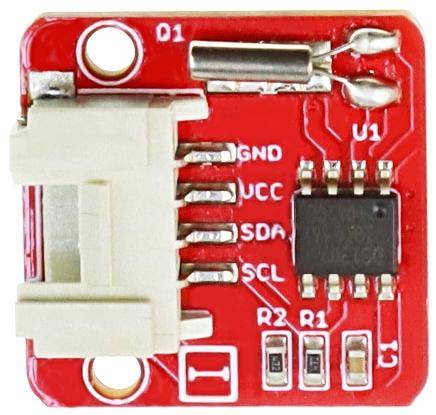 Elecrow Crowtail RTC Modul DS1307, Kalenderfunktion, I2C, JST-PH 4-Pin Anschluss, 5V