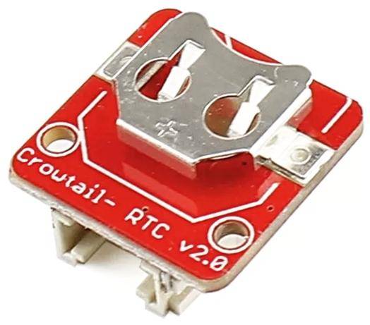 Elecrow Crowtail RTC Modul DS1307, Kalenderfunktion, I2C, JST-PH 4-Pin Anschluss, 5V
