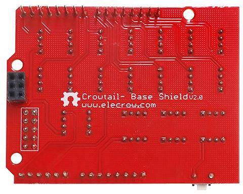 Elecrow Crowtail Base Shield 2.0 für Arduino, I2C UART Analog Digital, 4-Pin JST, 3,3-5V