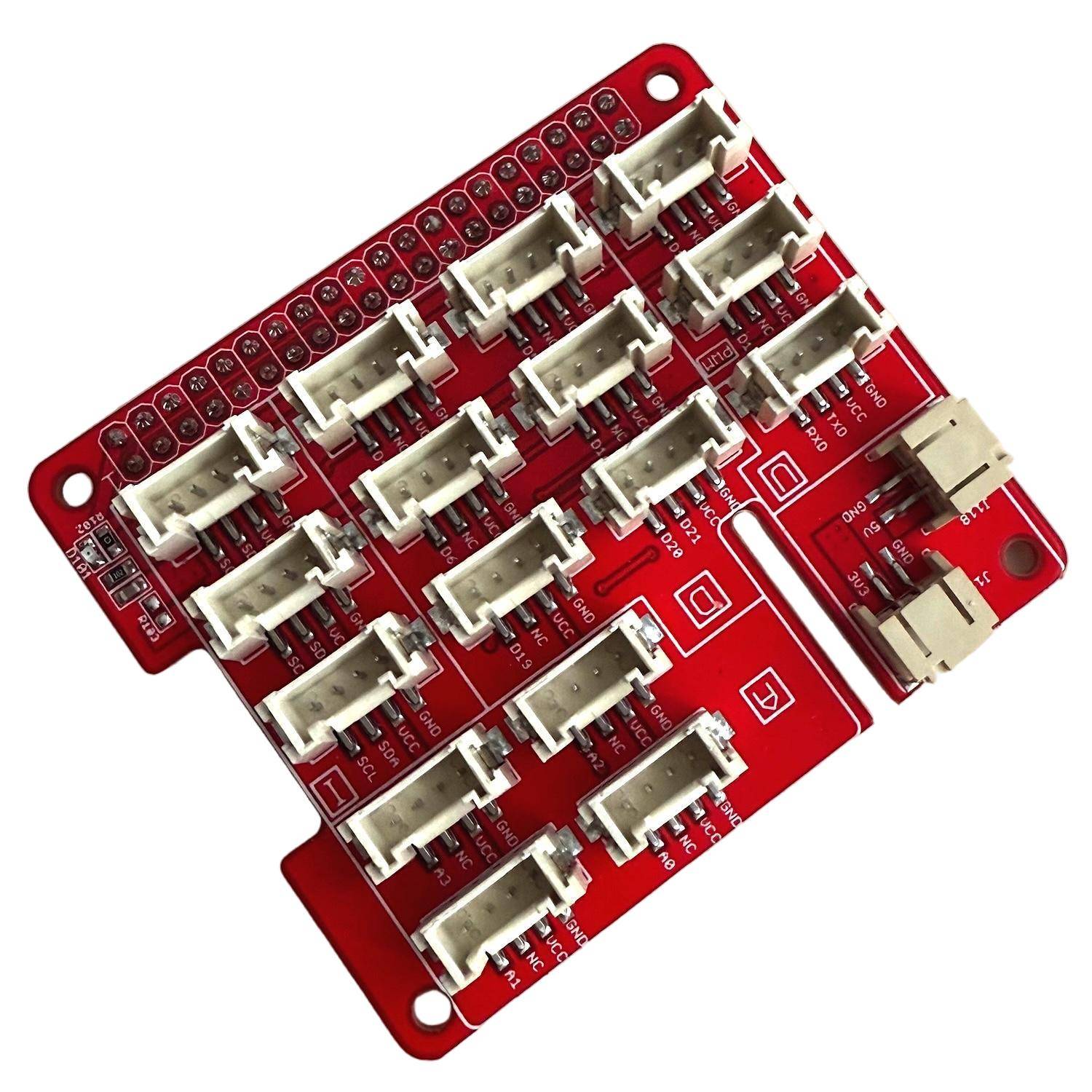 Elecrow Crowtail Base Shield 2.1 für Raspberry Pi, UART I2C Analog Digital, MCP3008