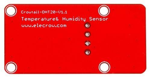 Elecrow Crowtail-DHT20 Sensor, Temperatur- und Feuchtigkeitsmessung, I2C, JST-PH 2.0, 2,2-5,5V
