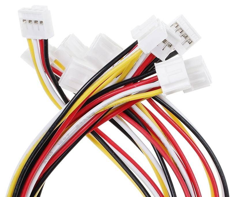 Elecrow Crowtail-Kabel, JST-PH 2.0 4-Pin Verbindungskabel für Module, 20,5 cm, 5 Stück