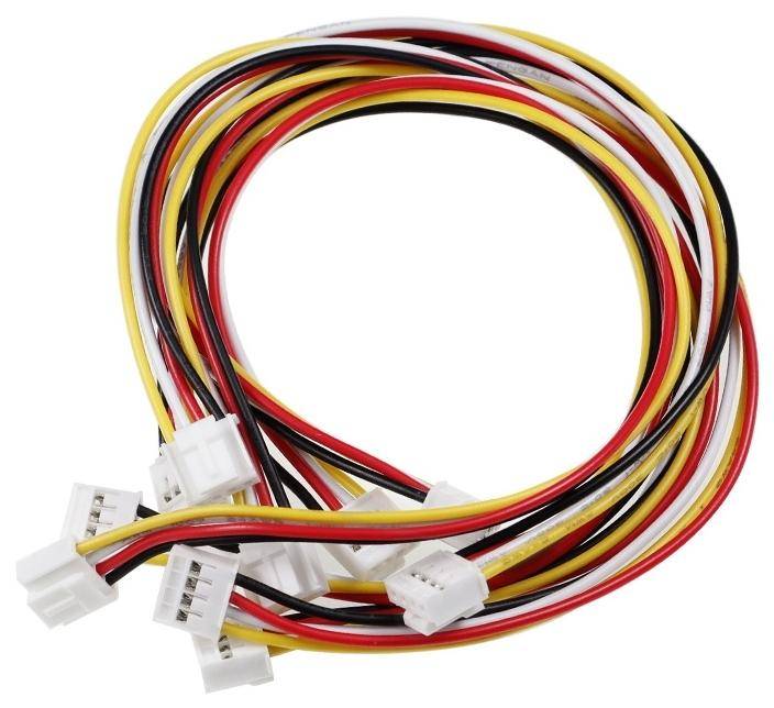 Elecrow Crowtail-Kabel, JST-PH 2.0 4-Pin Verbindungskabel für Module, 20,5 cm, 5 Stück