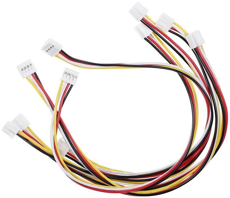 Elecrow Crowtail-Kabel, JST-PH 2.0 4-Pin Verbindungskabel für Module, 20,5 cm, 5 Stück