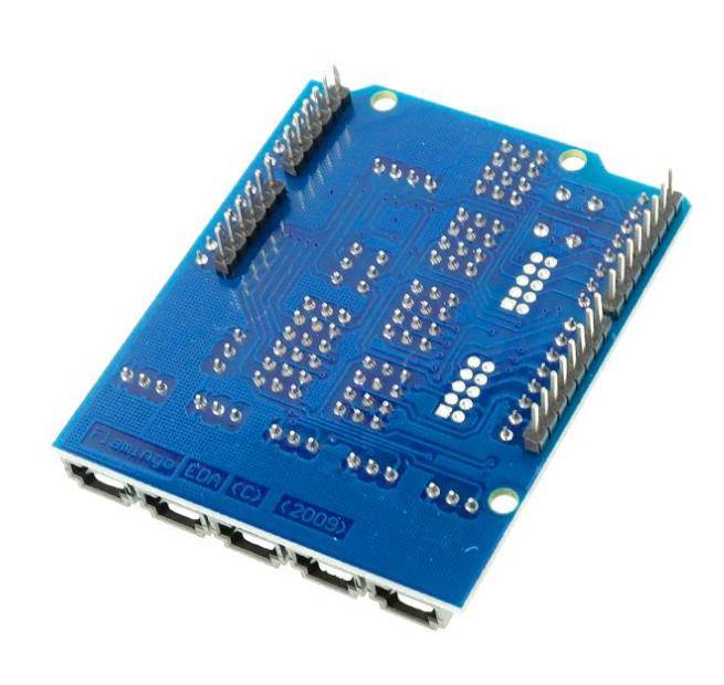Elecrow Sensor Shield V4.0 For Arduino, 13 digitale IO Ports, 6 analoge IO Ports, I2C UART