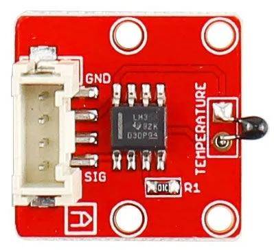 Elecrow Crowtail Thermistor Temperatursensor 2.0, 10k Ohm, Messbereich -40 bis 125°C, 3,3-5V