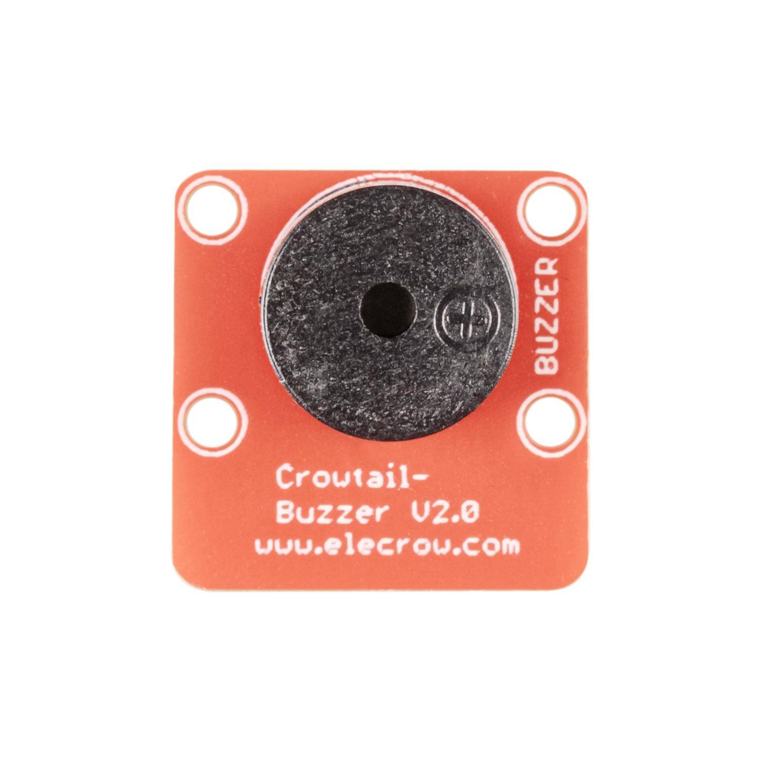 Elecrow Crowtail Buzzer 2.0, akustisches Signalausgabemodul, digital steuerbar, PWM