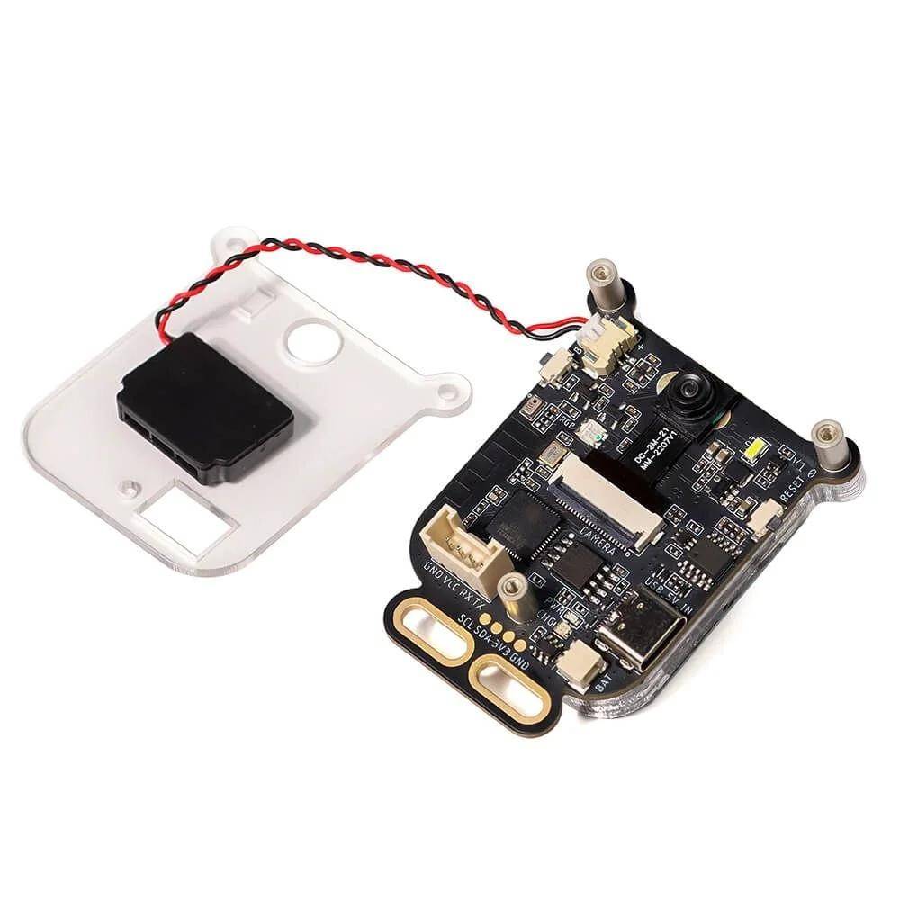 Elecrow ESP CAM AI Entwicklungsboard, ESP32-S3R8, Wi-Fi 4, BT5, 2MP Kamera, 1,83" Touchdisplay, MEMS