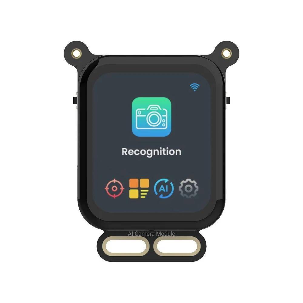 Elecrow ESP CAM AI Entwicklungsboard, ESP32-S3R8, Wi-Fi 4, BT5, 2MP Kamera, 1,83" Touchdisplay, MEMS
