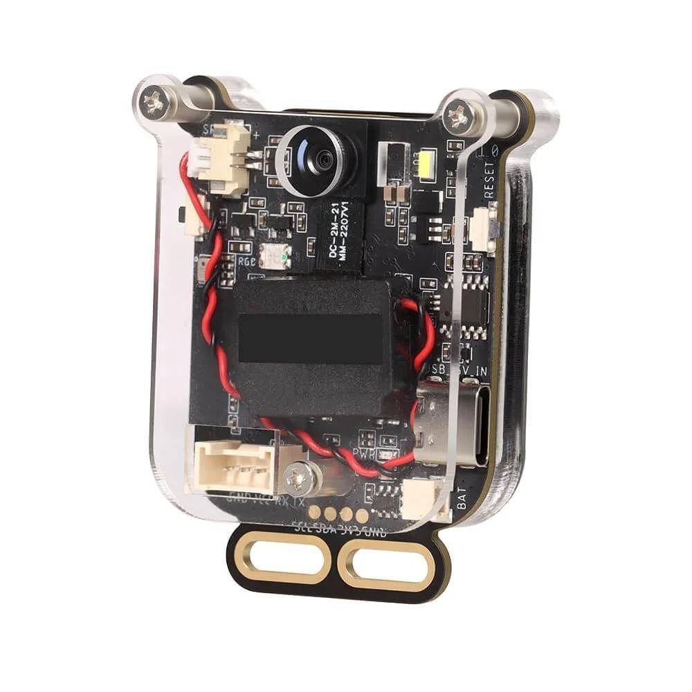 Elecrow ESP CAM AI Entwicklungsboard, ESP32-S3R8, Wi-Fi 4, BT5, 2MP Kamera, 1,83" Touchdisplay, MEMS