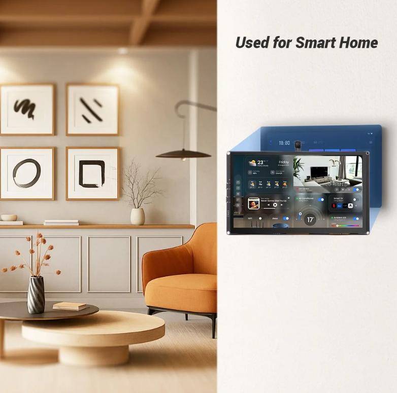 Elecrow CrowPanel Advance 9" HMI-Touch-Display, ESP32-P4/C6, Wi-Fi 6, BT 5.3, Flash/PSRAM, GPIO, 5V
