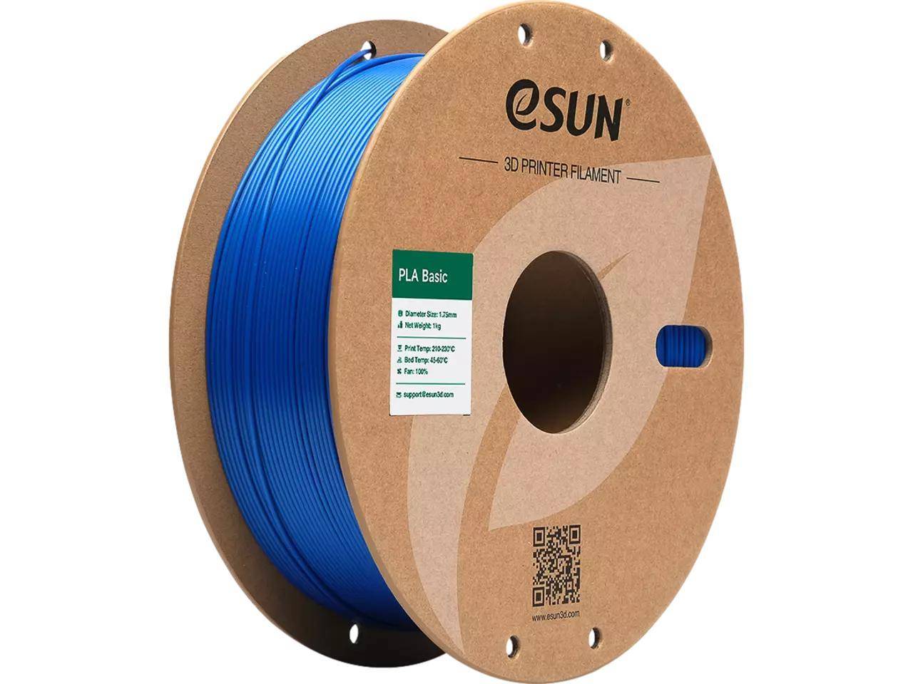 eSUN PLA-Basic Filament, 1,75mm, 1kg - Farbton: Blue