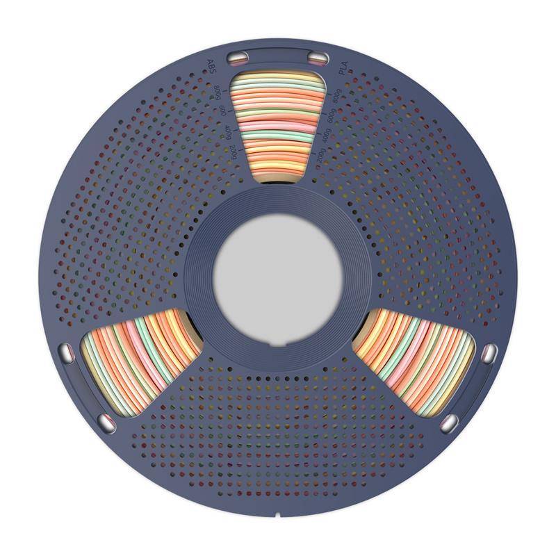 Sunlu PLA+ Silk Rainbow Filament, 1,75mm, 1kg - Farbton: Silk Rainbow 05