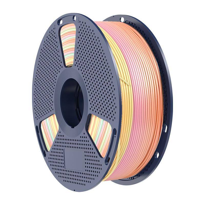Sunlu PLA+ Silk Rainbow Filament, 1,75mm, 1kg - Farbton: Silk Rainbow 05