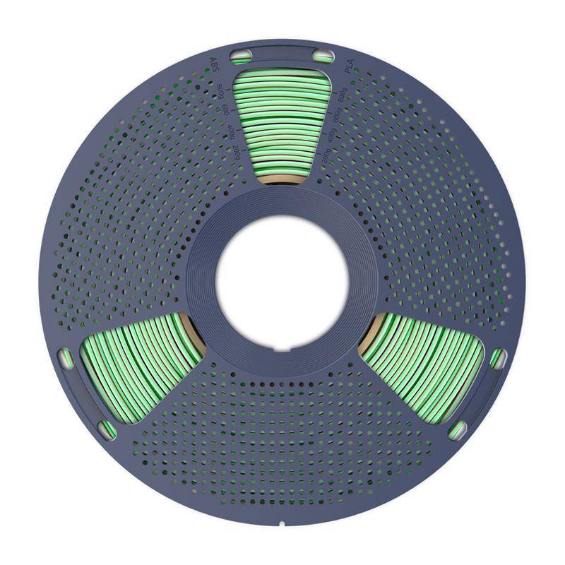 Sunlu PLA+ Silk Tri-Color Filament, 1,75mm, 1kg - Farbton: Blue Green Purple