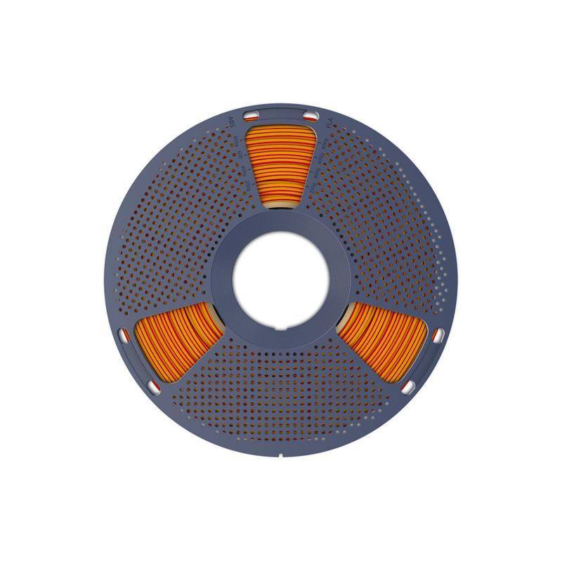 Sunlu PLA+ Silk Tri-Color Filament, 1,75mm, 1kg - Farbton: Red Yellow Green