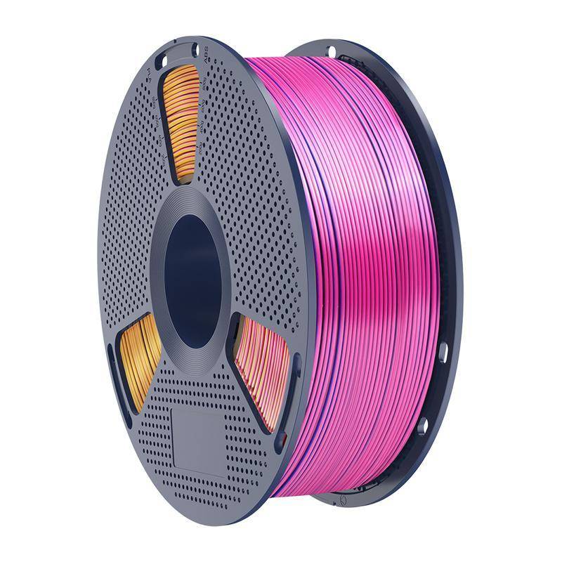 Sunlu PLA+ Silk Tri-Color Filament, 1,75mm, 1kg - Farbton: Red Yellow Blue