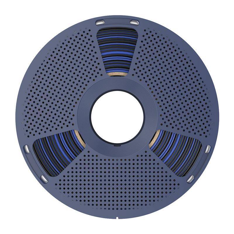 Sunlu PLA+ Silk Dual-Color Filament, 1,75mm, 1kg - Farbton: Black Blue