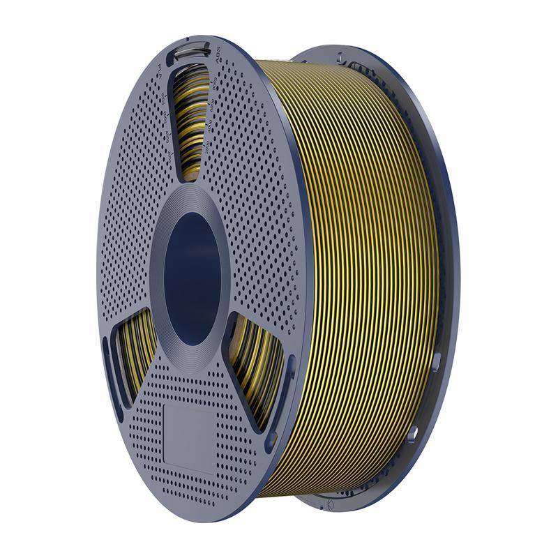 Sunlu PLA+ Silk Dual-Color Filament, 1,75mm, 1kg - Farbton: Black Gold