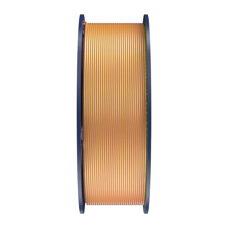 Sunlu PLA+ Silk Dual-Color Filament, 1,75mm, 1kg - Farbton: Pink Gold