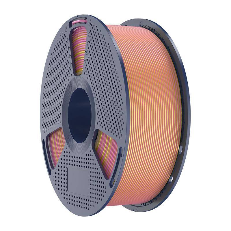 Sunlu PLA+ Silk Dual-Color Filament, 1,75mm, 1kg - Farbton: Pink Gold