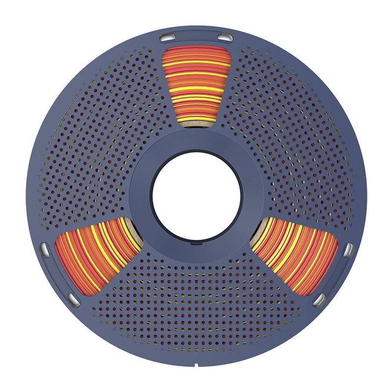 Sunlu PLA+ Silk Dual-Color Filament, 1,75mm, 1kg - Farbton: Red Gold