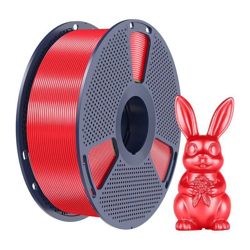 Sunlu PLA+ Silk Filament, 1,75mm, 1kg - Farbton: Red