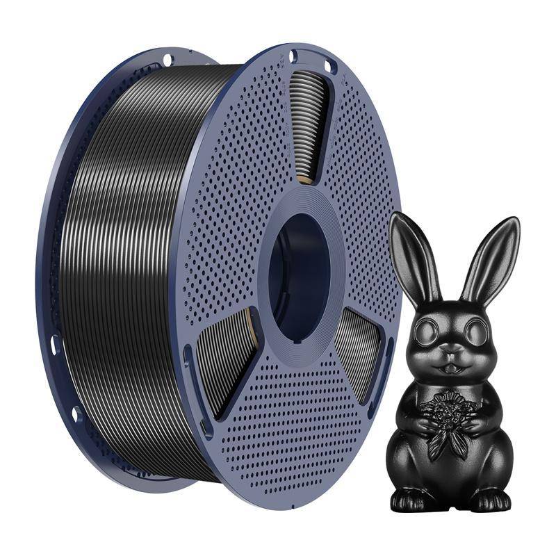 Sunlu PLA+ Silk Filament, 1,75mm, 1kg - Farbton: Black