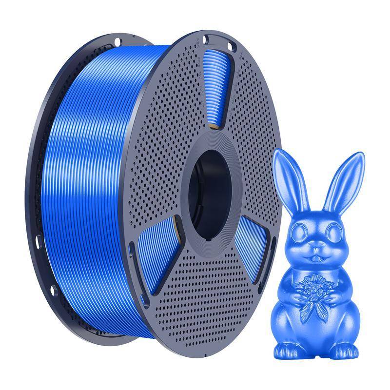 Sunlu PLA+ Silk Filament, 1,75mm, 1kg - Farbton: Blue