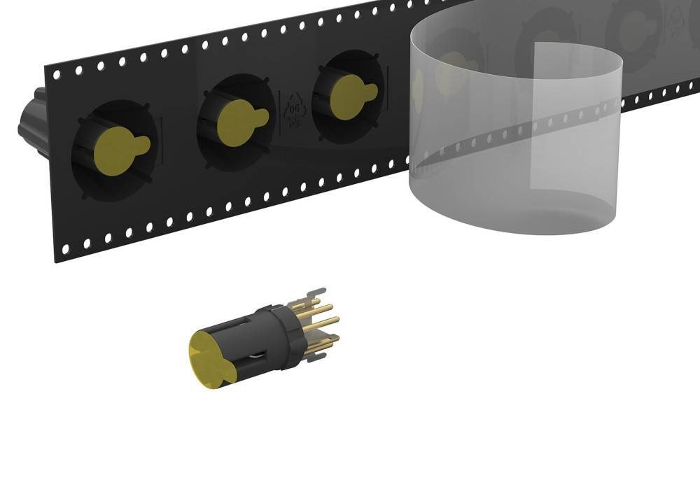 Metz Connect Leiterplattenbuchse M12 MMT060A315-G201