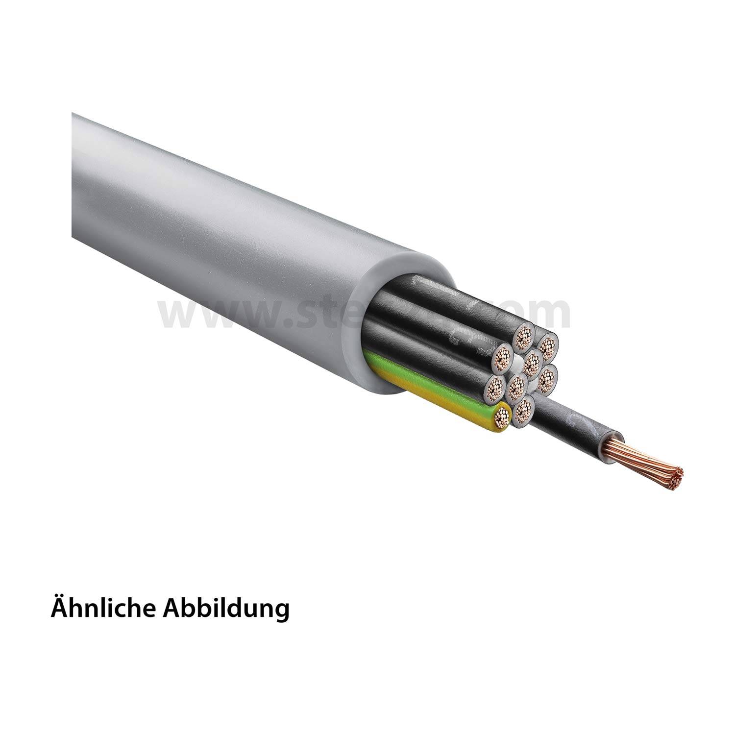 1123078/100 LAPP ÖLFLEX CLASSIC 130 H 10G1mm² halogenfrei AD 10,4mm Nennspannung Uo/U 300V/500V nach UL 600V - 1 Meter
