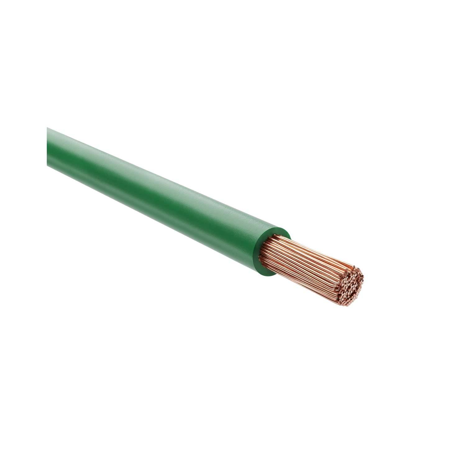 4726123/100 LAPP (H)07Z-K 90°C - (X07Z-K 90°C) 1X4mm² GN (grün) Einzelader halogenfrei grün AD 4,9mm Nennspannung Uo/U
