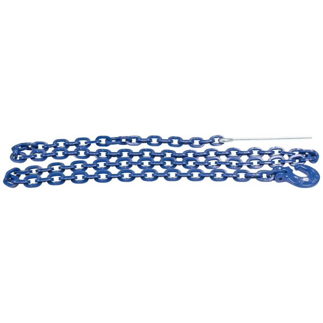 PÖSAMO Chokerkette (Sortiment) verg.Stahl blau 8x2500mm
