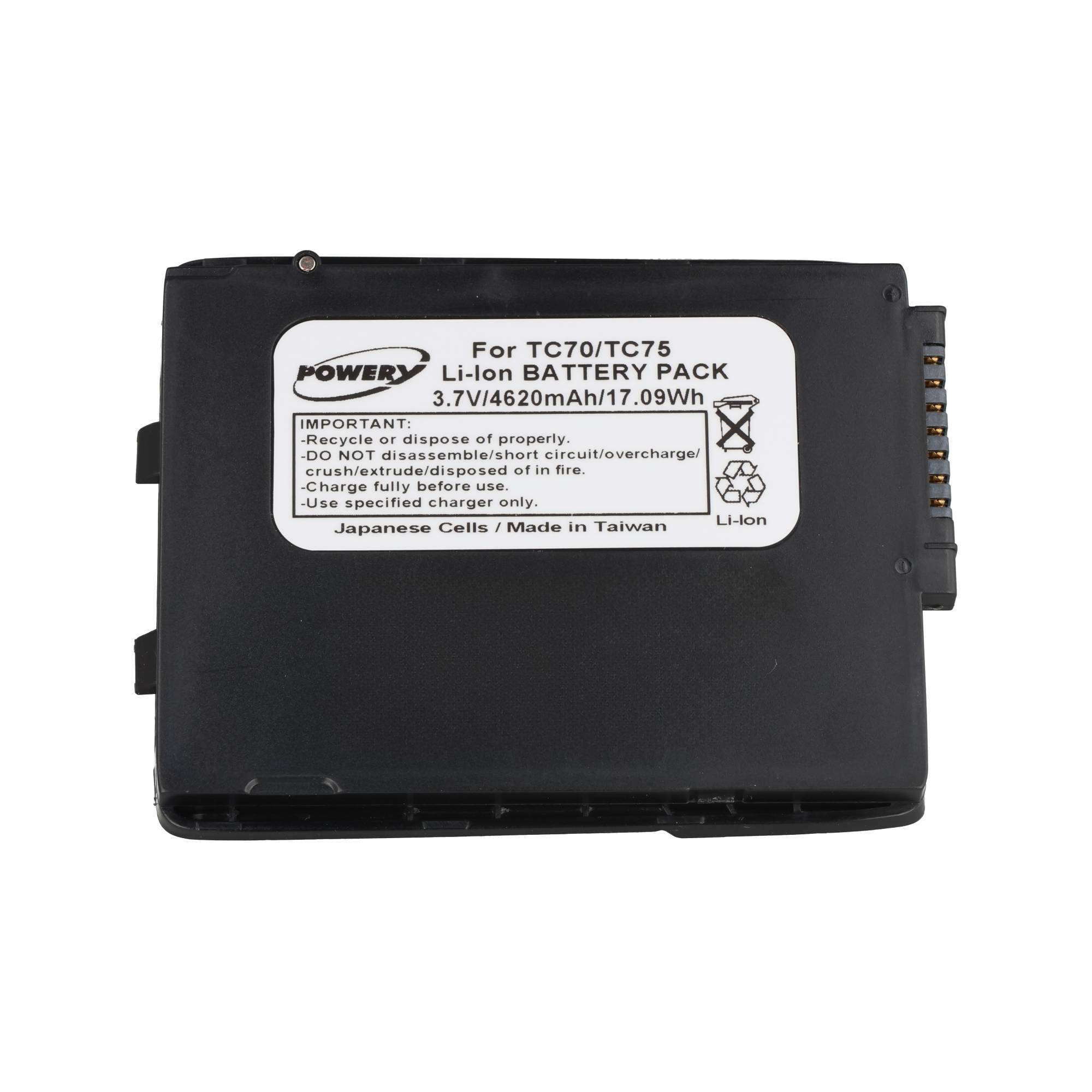 Akku passend für Zebra TC70, Zebra TC75, BTRY-TC7X-46MA2-01, 82-171249-02, 3,7V 4600mAh