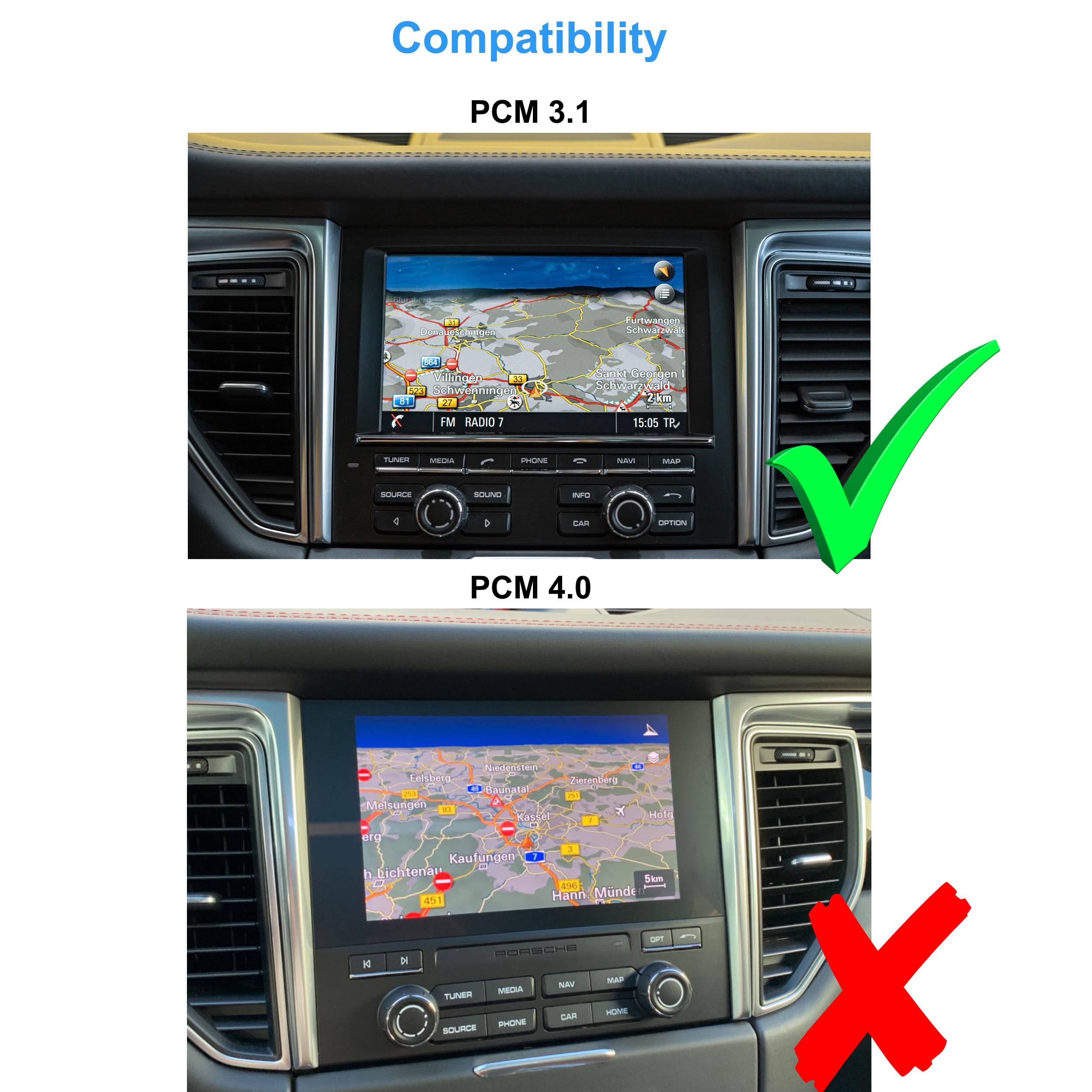 Für Porsche Macan (RHD) PCM 3.1 12.3" Touch Android Autoradio Navi GPS CarPlay