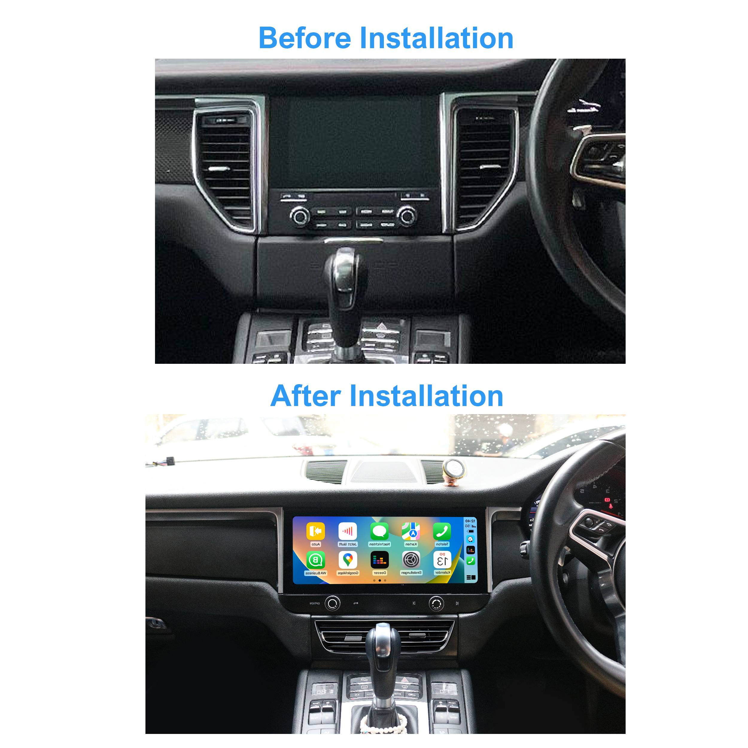 Für Porsche Macan (RHD) PCM 4.0 12.3" Touch Android Autoradio Navi GPS CarPlay