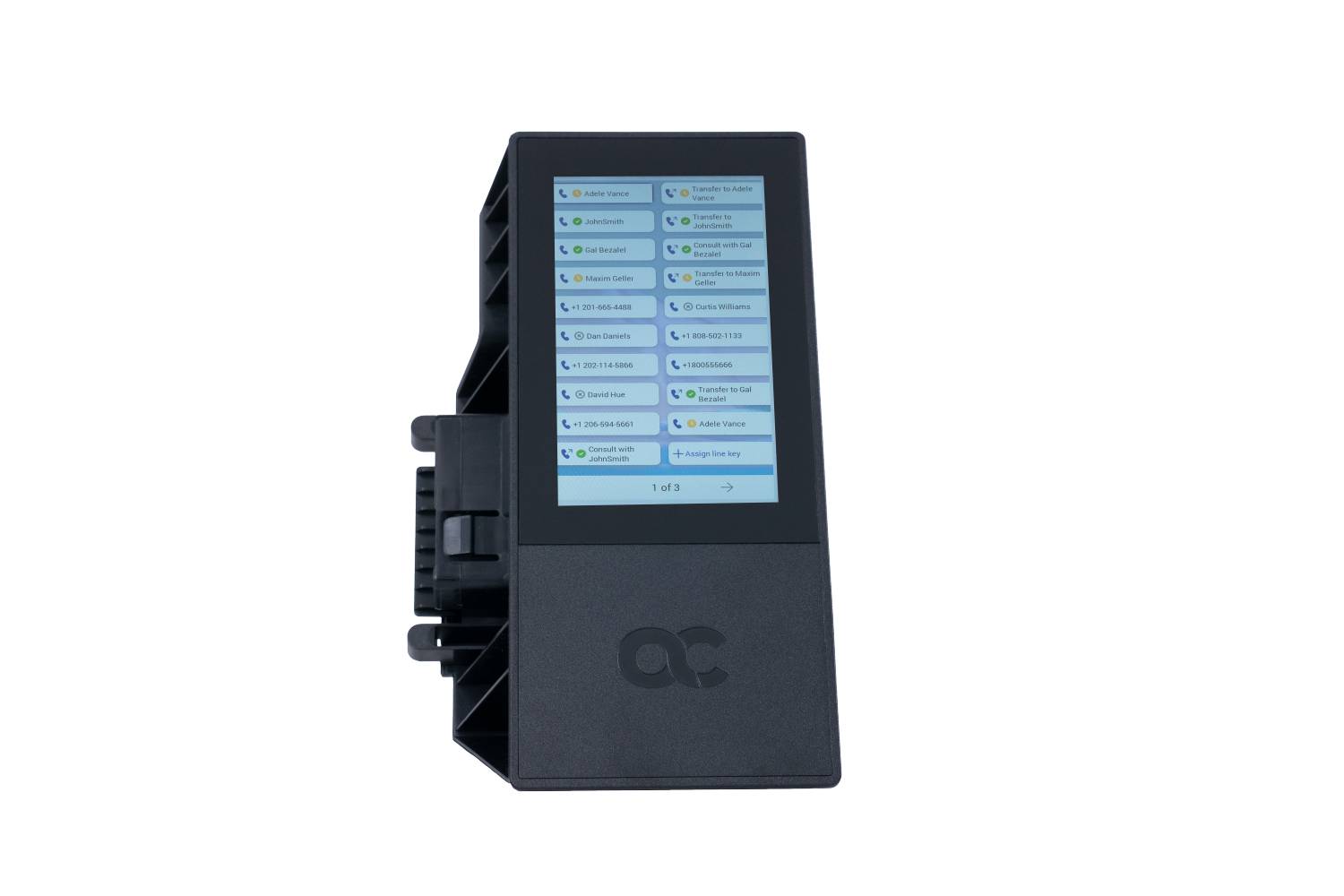 AudioCodes - C456HD Expansion Unit Gen 2 with 5 Color Touch LCD
