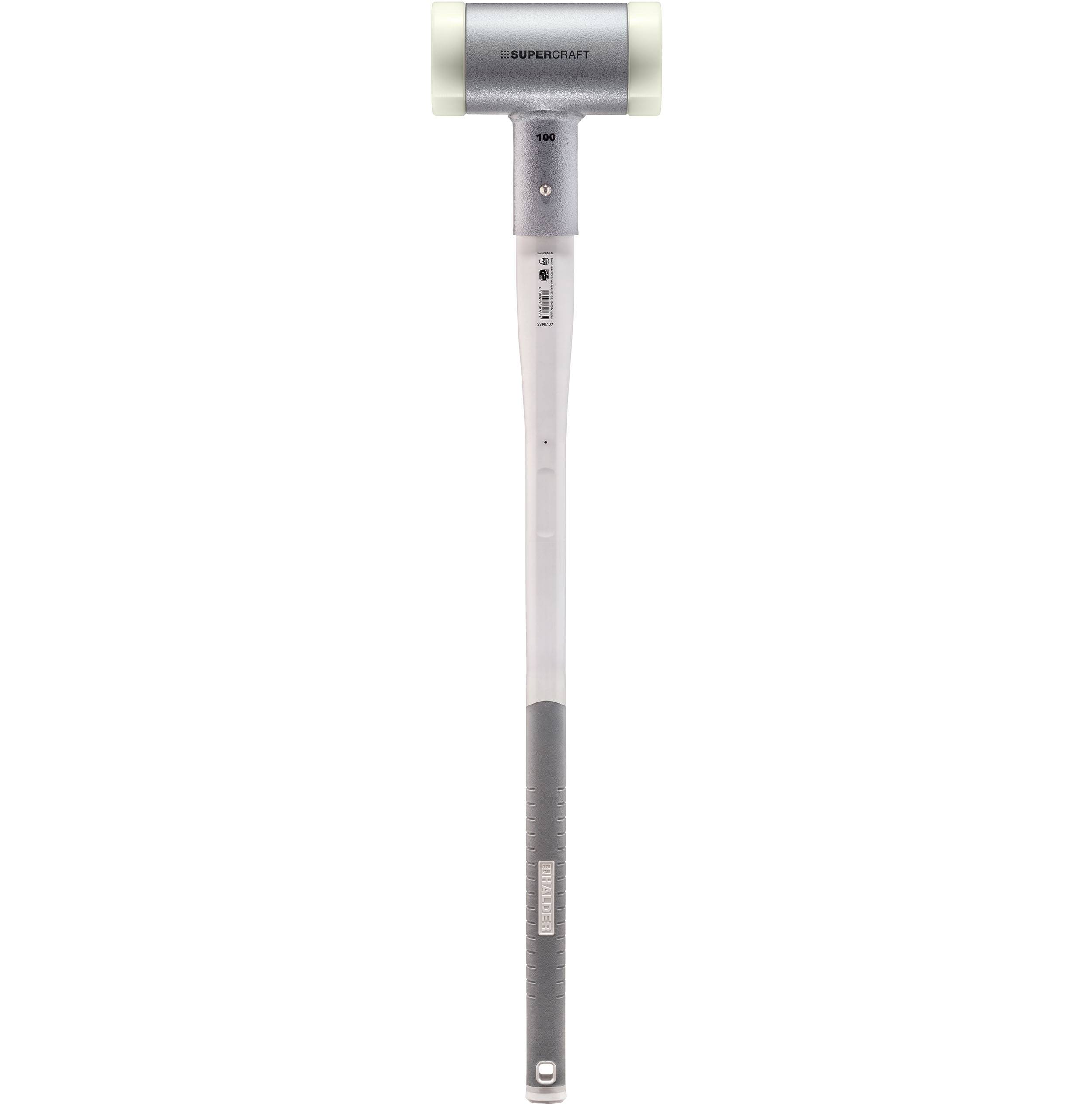HALDER SUPERCRAFT Vorschlaghammer Ø 100 mm rückschlagfrei mit 3-Komponentenstiel 7,3 kg