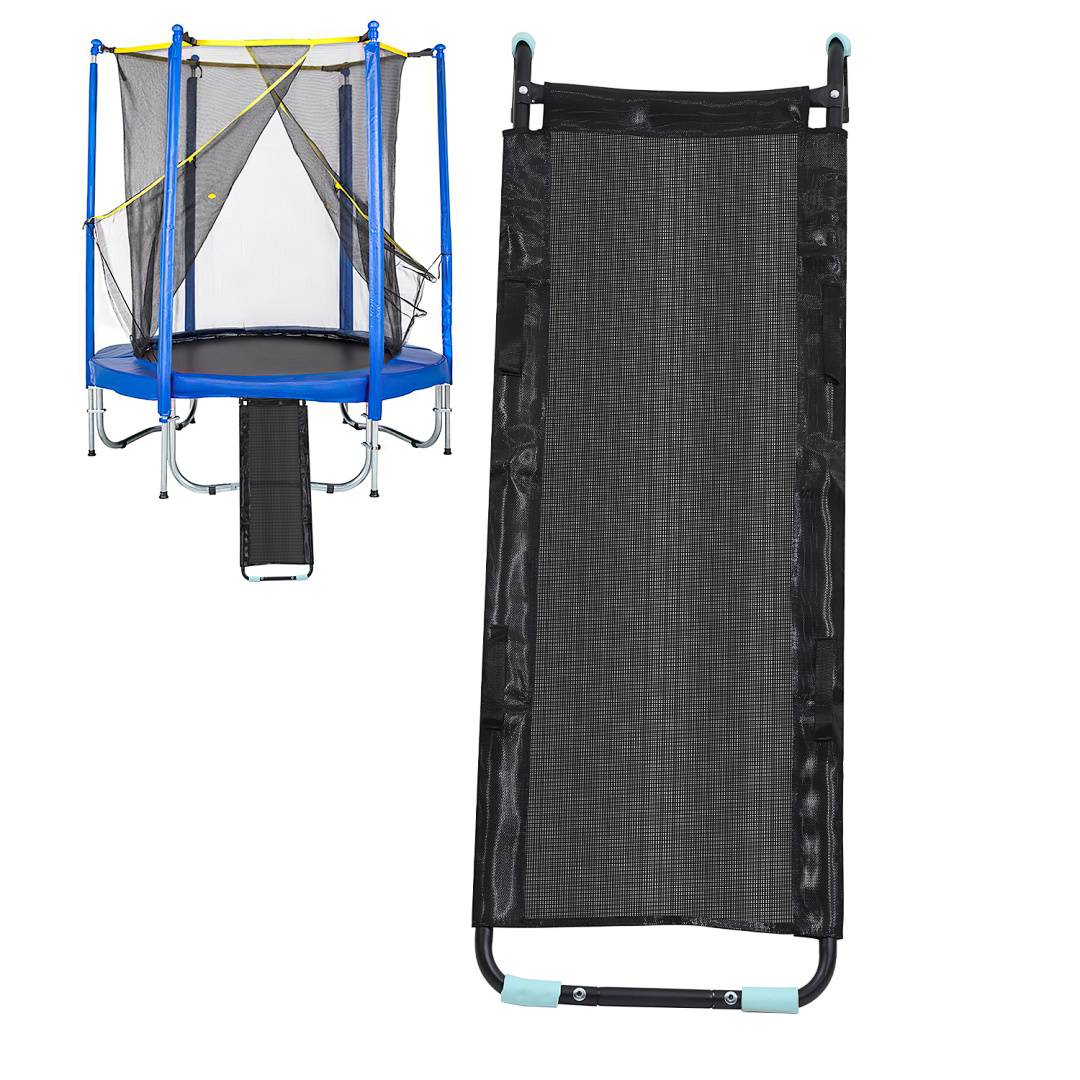 Trampolinleiter Trampolin Leiter Gartentrampolin 150cm Garten Sport Kinder Outdoor Einstiegsleiter für Trampolin