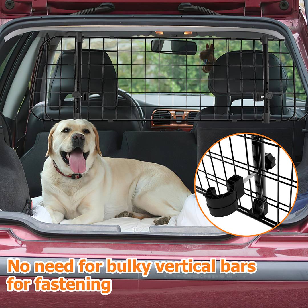 Hundegitter-Auto Trenngitter verstellbar Schutzgitter Kofferraumgitter Autogitter Hundeschutzgitter Hundebox Sicherheitsgitter