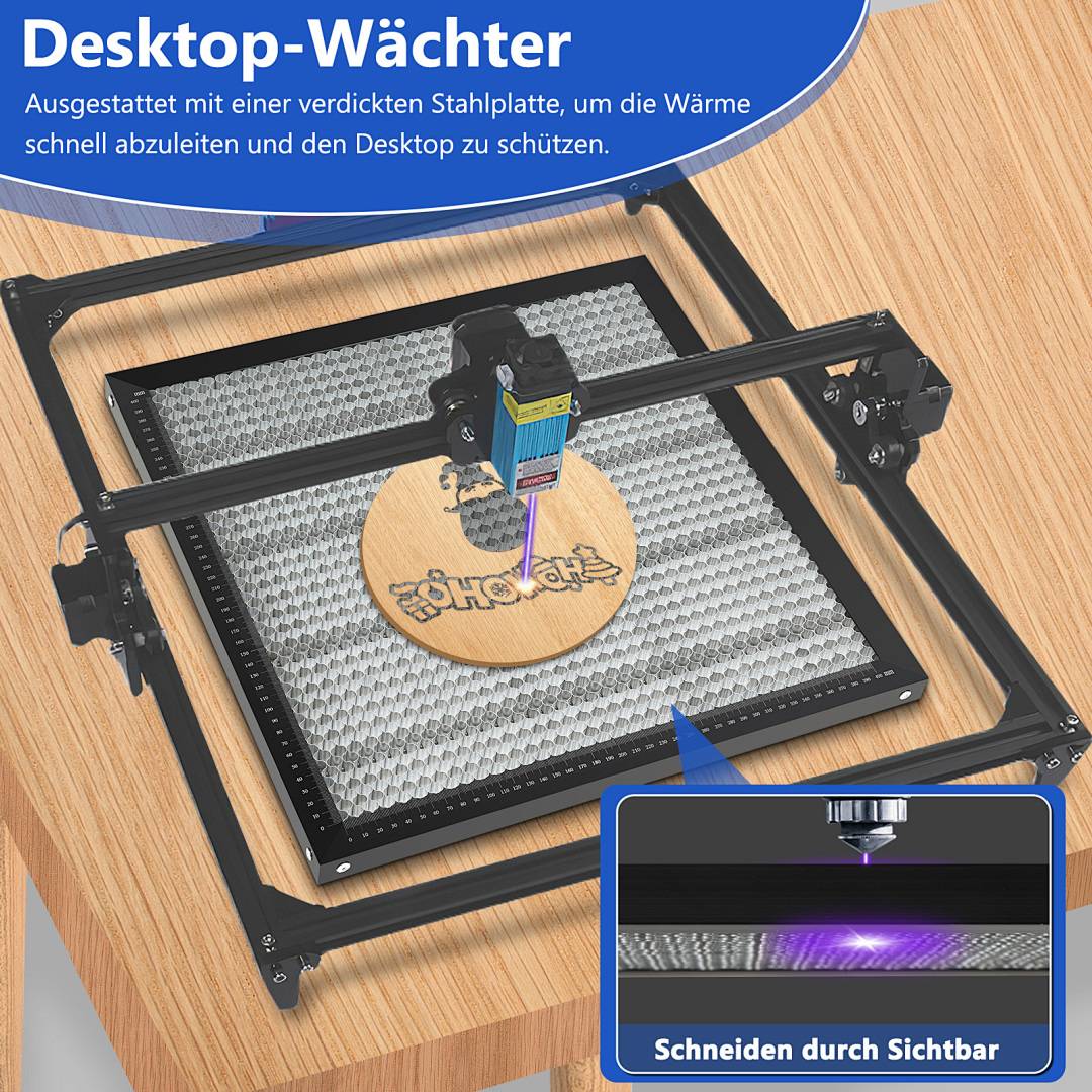 Laser Wabenplatte Honeycomb Alumium Wabentisch 400x400mm Waben Wabengitter Wabenform Graviermasche Cuttg Arbeitsplatte