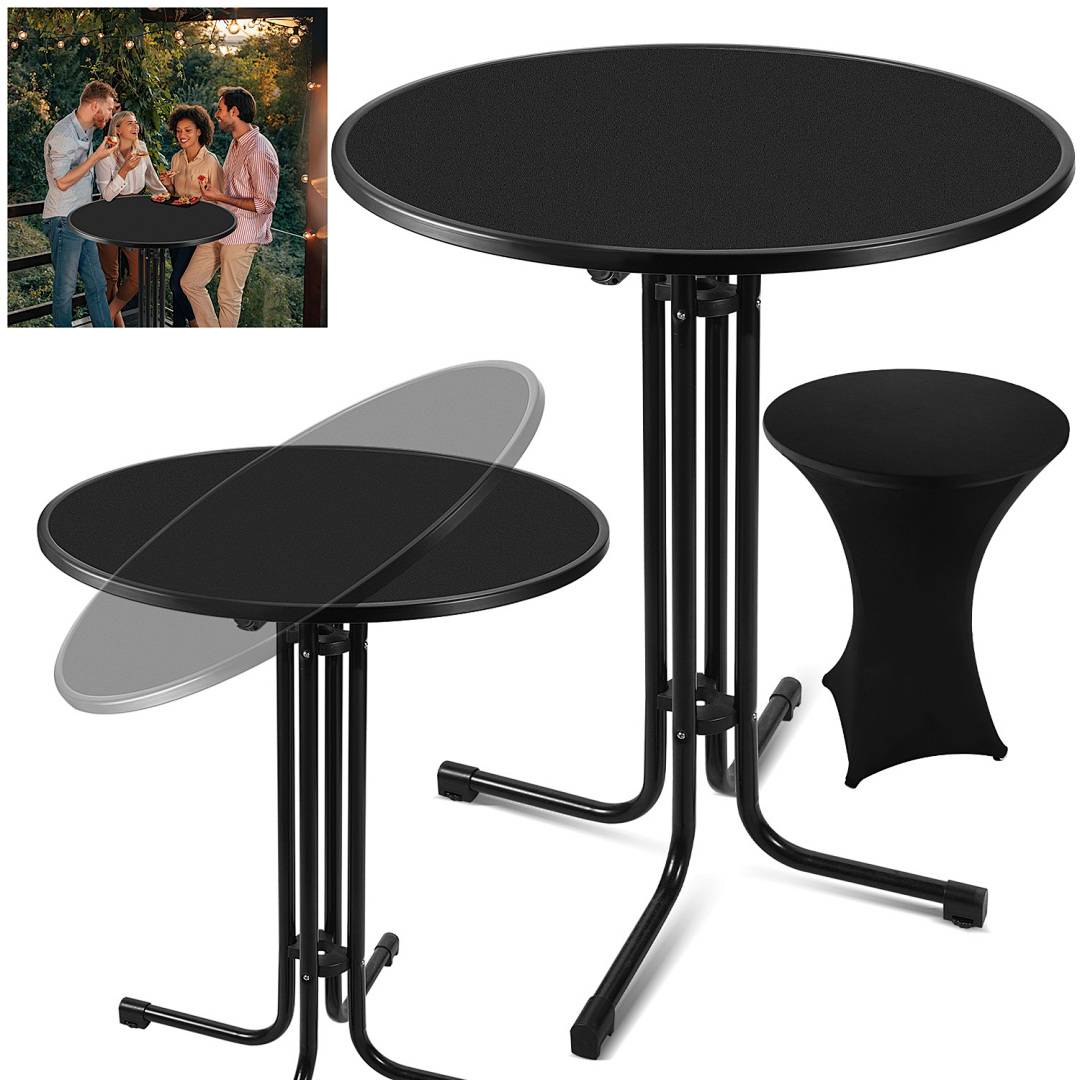 Stehtisch Bistrotisch Partytisch 110cm Klappbar Klapptisch Garten Gastronomie Husse Stehtisch Stehtischhussen