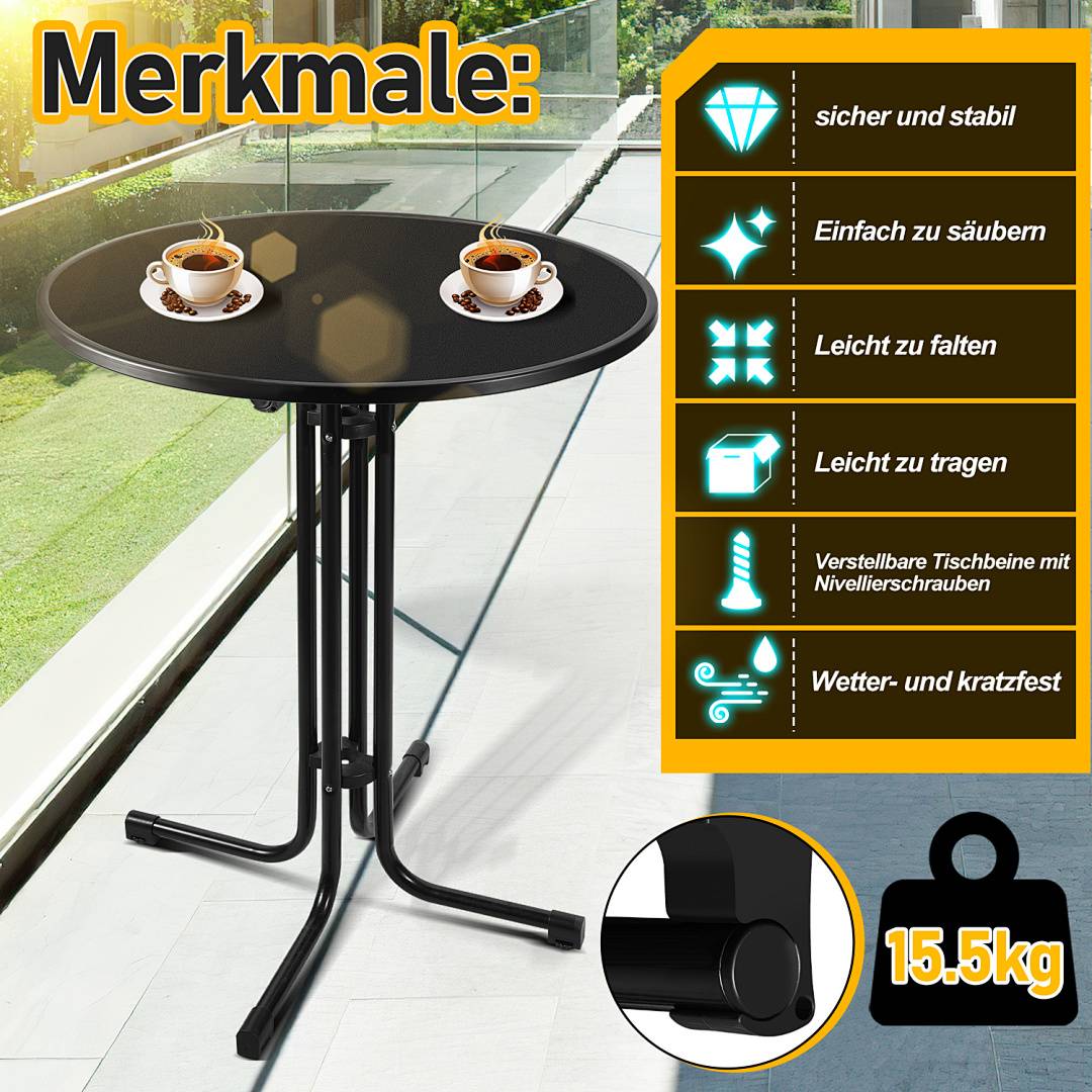 Stehtisch Bistrotisch Partytisch 110cm Klappbar Klapptisch Garten Gastronomie Husse Stehtisch Stehtischhussen