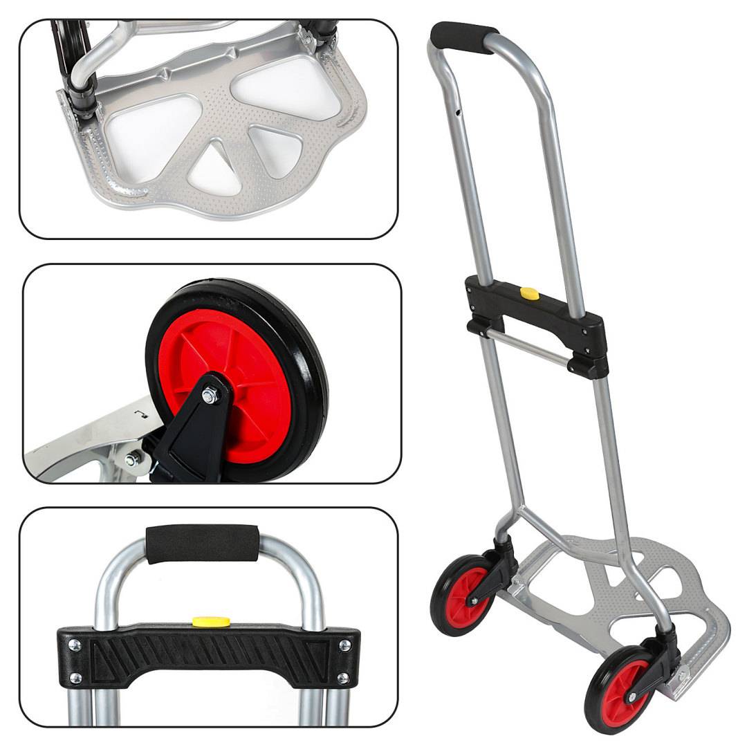 Sackkarre klappbar Transportkarre 60kg Traglast Karre treppe Treppen Transport Stapelkarre Treppensteiger