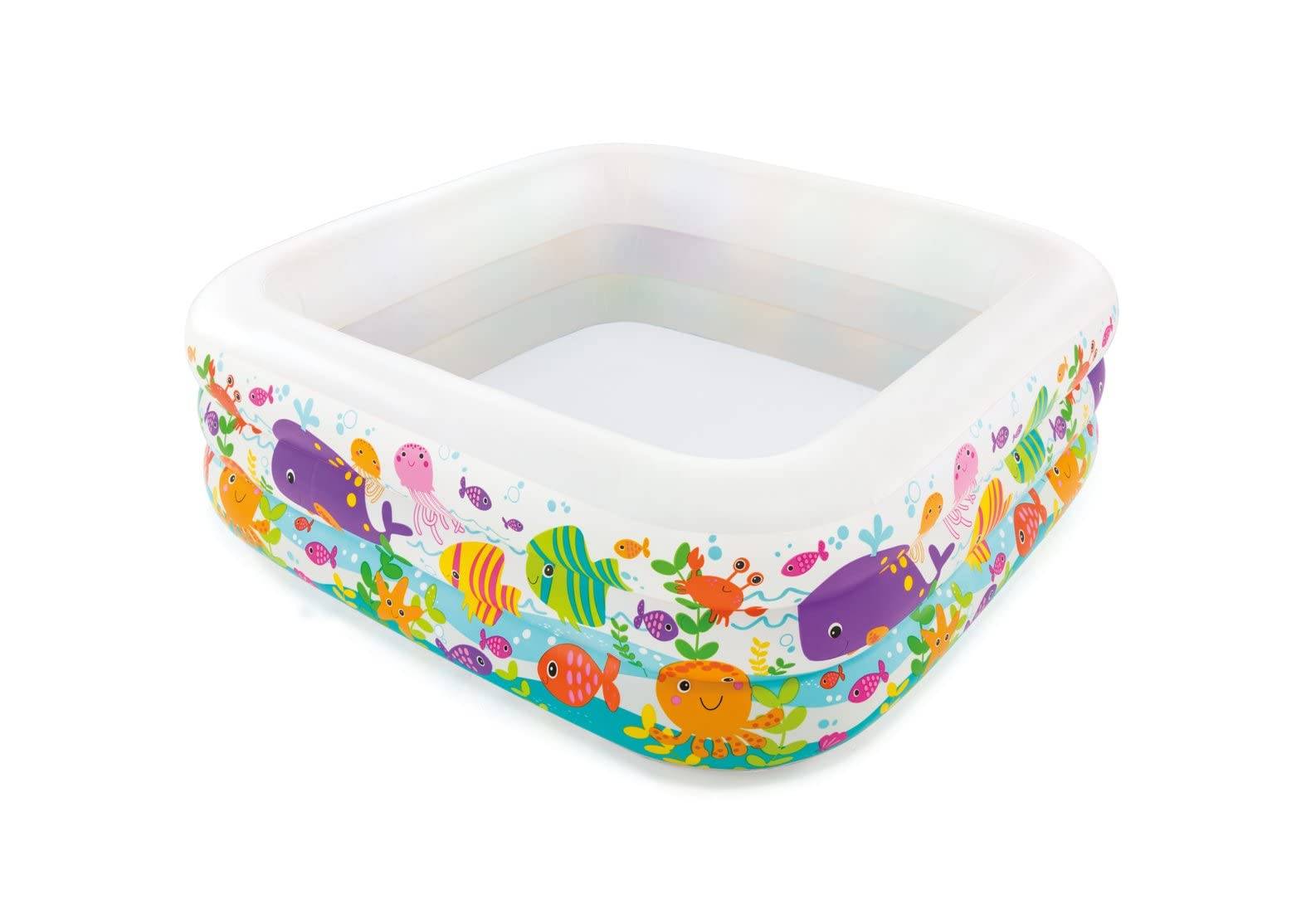 Intex 57471 NP - Pool Aquarium, Mehrfarbig, 160 x 160 x 50 cm